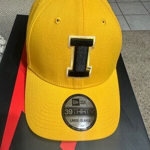 University of Iowa New Era large-X-Large hat - small red mark on side in pic